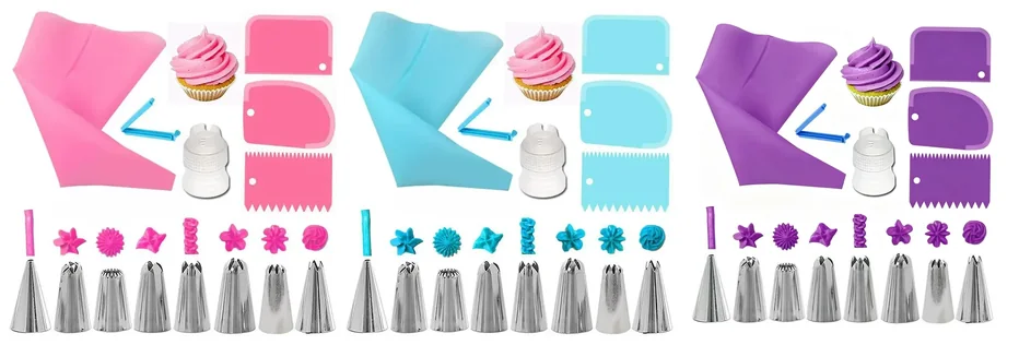 Trio : 3 kits poche à douille